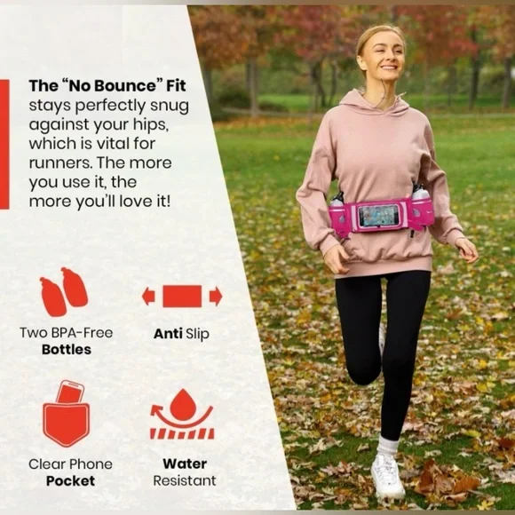 Unisex Voted No.1 Hydration Belt] Winners' Running Fuel Belt - Picture 4 of 12